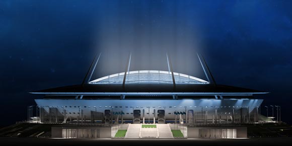 Zenit Pamerkan Desain Stadion Baru