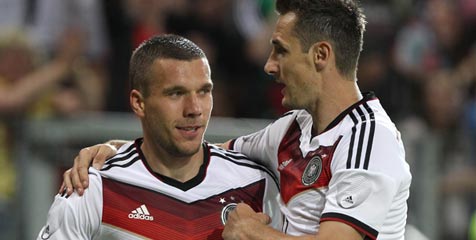 Piala FA, Modal Podolski Tatap Brasil 