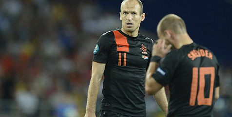 Robben: Belanda Tak Boleh Beri Ruang Gerak Pada Spanyol