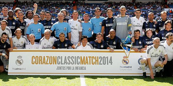 Top Shots: Corazon Classic Match, Madrid 2-2 Inter