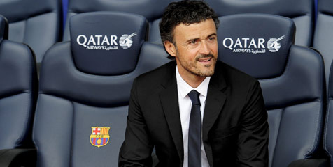 Luis Enrique Dilarikan ke Rumah Sakit