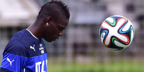 Balotelli Belum Tentu Starter Lawan Inggris