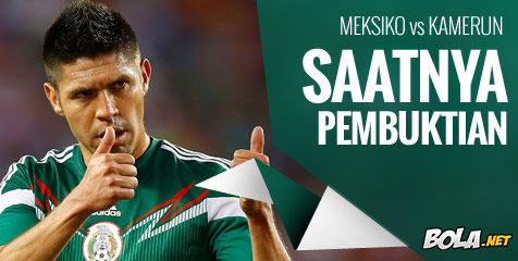 Preview: Meksiko vs Kamerun, Saatnya Pembuktian