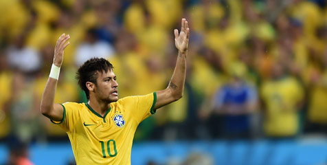 Neymar Samai Prestasi David Villa