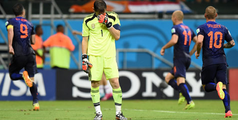 Casillas: Spanyol Tertunduk