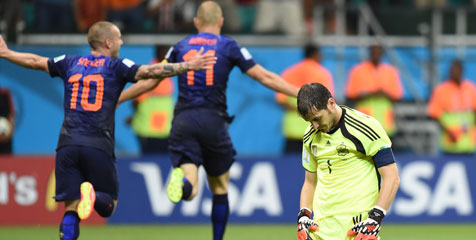 Reaksi Media Usai Spanyol Dirajam Belanda