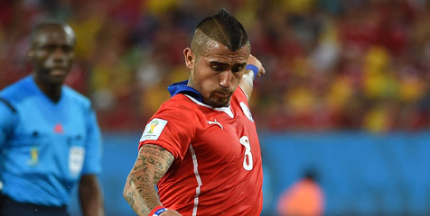 Vidal: Chile Akan Imbangi Amarah Spanyol