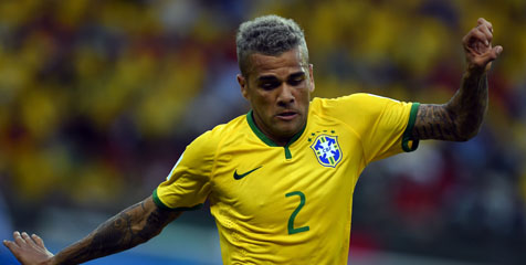 Alves Anggap Brasil Tak Pantas Imbang 