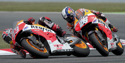 Honda Puji Persaingan Marquez vs Pedrosa