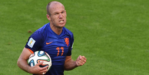 Robben: Belanda Sempat Tertidur Saat Lawan Australia