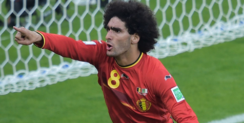 Beginilah Tampang Fellaini Andai Belgia Juara Dunia 