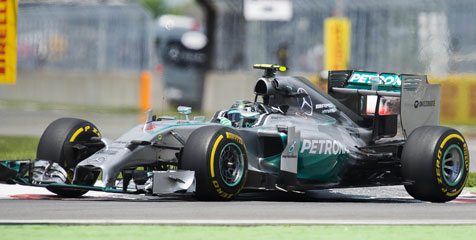 Rosberg Tercepat di Latihan Perdana F1 GP Austria