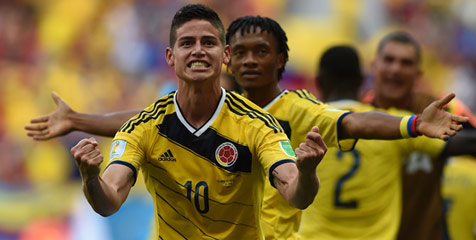 James Rodriguez Puji Fans Kolombia