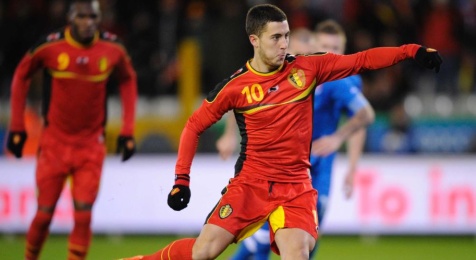 Pemain Belgia Minta Wasit Lindungi Hazard