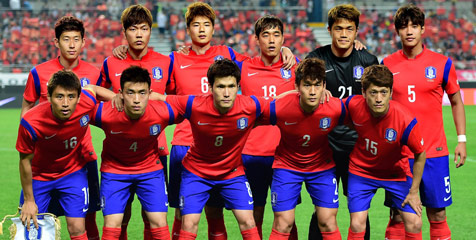 Line-up: Korea Selatan vs Aljazair