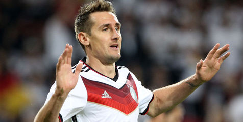 Klose: 15 Gol Dalam 20 Laga Tak Terlalu Buruk