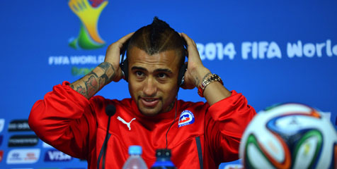 Vidal: Main Layaknya Lawan Spanyol, Chile Tembus Final 