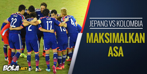 Preview: Jepang vs Kolombia, Maksimalkan Asa