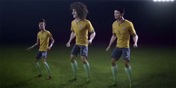 Video: Animasi Selebrasi Unik Neymar, David Luiz, dan Thiago Silva