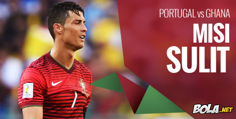 Preview: Portugal vs Ghana, Misi Sulit