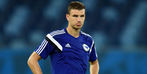 Dzeko Tak Akan Lupakan Golnya Yang Dianulir