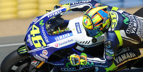 Rossi Tercepat di Latihan Ketiga MotoGP Belanda