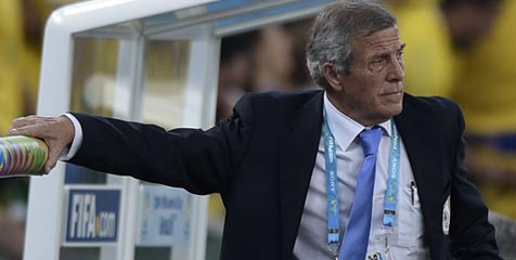 Tabarez Tak Sesali Absennya Suarez