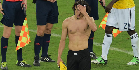 Uruguay Tersingkir, Cavani Tetap Bangga Uruguay Tersingkir, Cavani Tetap Bangga