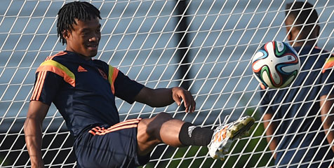 Cuadrado Anggap Serie A Sangat Membantu Performa Kolombia