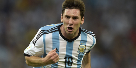 10 Tahun Debut Messi di Argentina 