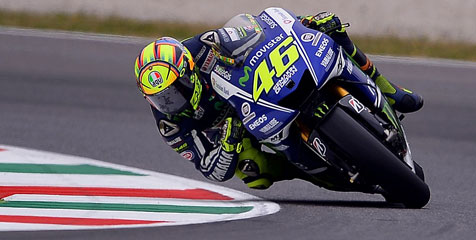 Valentino Rossi Resmi Bertahan di Movistar Yamaha