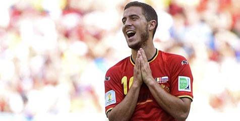 Hazard Yakin Belgia Bisa Bekuk Argentina