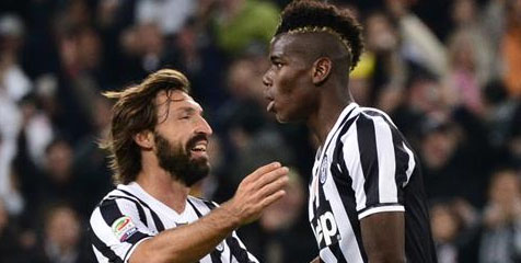 Pogba Terinspirasi Scholes Dan Pirlo  