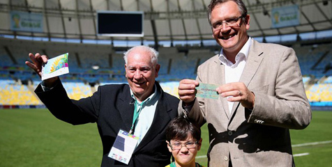 Pria Pemilik Tiket Final Tahun 1950 Kehilangan Tiket Final 2014  