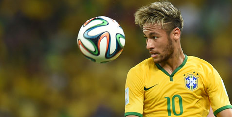 Statistik Neymar di Piala Dunia 2014