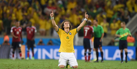 David Luiz dan Gol Langka Brasil