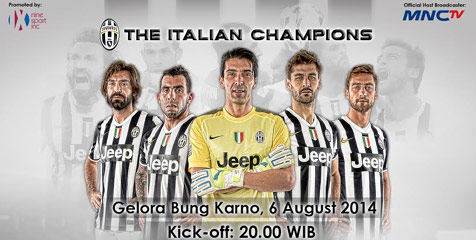 Info Harga dan Tempat Pembelian Tiket Juventus vs ISL All Star