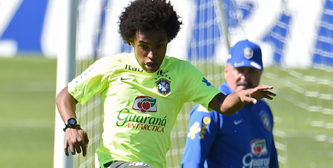 Willian: Neymar Cedera, Brasil Kini Lebih Kuat