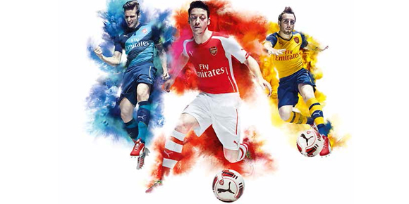 Bocoran Lengkap Katalog Perlengkapan Puma Arsenal 2014-15