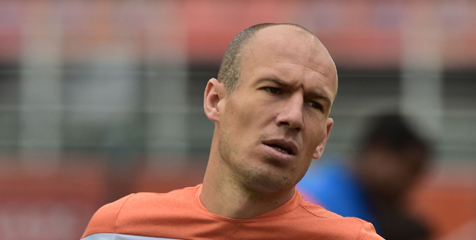 Robben: Messi Bukan Poros Argentina