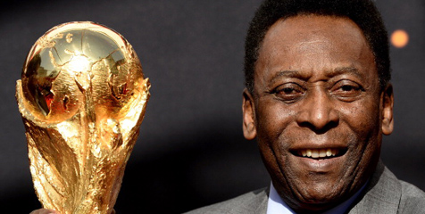 Pele Yakin Empat Tahun Lagi Brasil Juara di Rusia