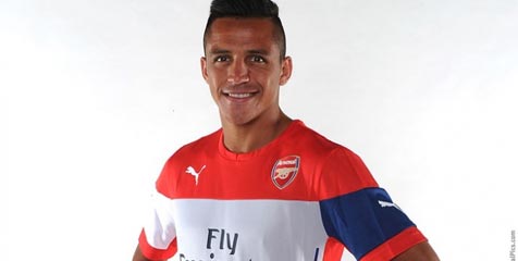 Alexis Sanchez Kenakan Nomor 17 di Arsenal 