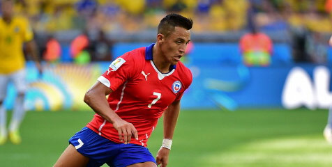 Sanchez, Chile Pertama Berseragam Arsenal