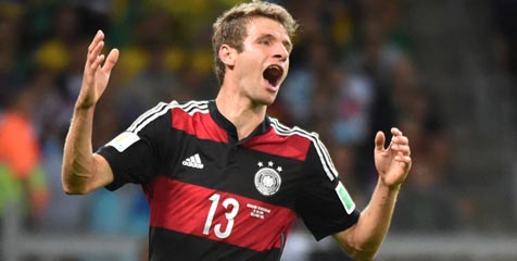 Heskey: Thomas Muller Penyerang Terbaik Piala Dunia