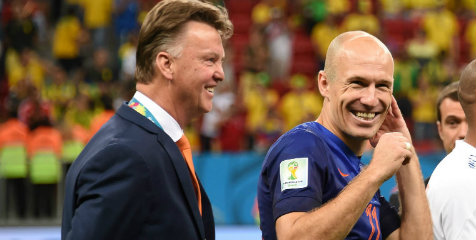 Van Gaal Siap Terima Robben di United