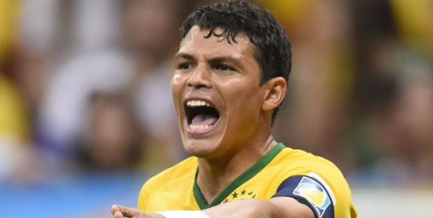 Thiago Silva Ambil Hikmah Positif Dari Kegagalan Brasil