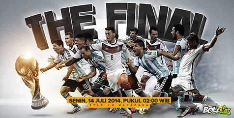 Starting Line-Up Jerman vs Argentina