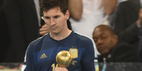 Messi Terimbas Kutukan Trofi Golden Ball