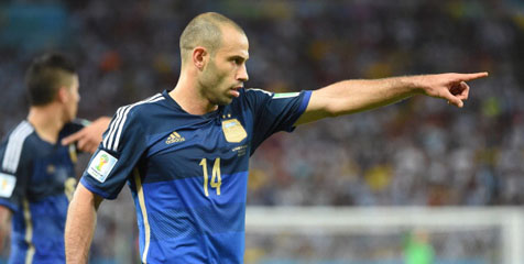 Mascherano: Argentina Hanya Butuh Lima Menit 