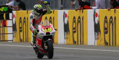 Iannone, Rider Ducati Terbaik di Sachsenring